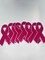 Breast Cancer "Pink Chenille" Awareness Ribbon Patch, Iron or Sew-on, Sz. 5.5" inches